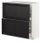 Доставка из Польши METOD / MAXIMERA sz stj 2fr/3szu, bialy/Lerhyttan bejcowane na czarno, 80x37 cm ИКЕА-79256837, ЕВРОИКЕА Калининград