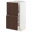 Доставка из Польши METOD / MAXIMERA sz stj 2fr/3szu, bialy/Sinarp brazowy, 40x37 cm ИКЕА-79404159, ЕВРОИКЕА Калининград