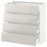 Доставка из Польши METOD / MAXIMERA sz stj 4fr/4szu, bialy/Ringhult jasnoszary, 80x37 cm ИКЕА-09142420, ЕВРОИКЕА Калининград