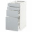 Доставка из Польши METOD / MAXIMERA 4fr/4sz stj, белый/веддинге серый, 40x60 cm ИКЕА-49049873, ЕВРОИКЕА Калининград