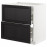 Доставка из Польши METOD / MAXIMERA sz stj pl/2fr/3szu, bialy/Lerhyttan bejcowane na czarno, 80x60 cm ИКЕА-49257193, ЕВРОИКЕА Калининград