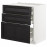 Доставка из Польши METOD / MAXIMERA sz stj pl/3fr/3szu, bialy/Lerhyttan bejcowane na czarno, 80x60 cm ИКЕА-99257204, ЕВРОИКЕА Калининград