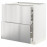 Доставка из Польши METOD / MAXIMERA sz stj 2fr/2n/sr/w szu, bialy/Varsta stal nierdz, 80x60 cm ИКЕА-29329860, ЕВРОИКЕА Калининград