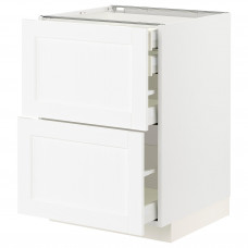 Доставка из Польши METOD / MAXIMERA sz stj 2fr/2n/sr/w szu, bialy Enkoping/bialy imitacja drewna, 60x60 cm ИКЕА-79473398, ЕВРОИКЕА Калининград