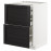 Доставка из Польши METOD / MAXIMERA sz stj 2fr/2n/sr/w szu, bialy/Lerhyttan bejcowane na czarno, 60x60 cm ИКЕА-89257544, ЕВРОИКЕА Калининград
