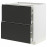 Доставка из Польши METOD / MAXIMERA sz stj 2fr/2n/sr/w szu, bialy/Upplov matowy antracyt, 80x60 cm ИКЕА-39493925, ЕВРОИКЕА Калининград