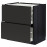 Доставка из Польши METOD / MAXIMERA sz stj 2fr/2n/sr/w szu, czarny/Upplov matowy antracyt, 80x60 cm ИКЕА-39495646, ЕВРОИКЕА Калининград