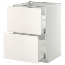 Доставка из Польши METOD / MAXIMERA sz stj 2fr/2w szu, bialy/Veddinge bialy, 60x60 cm ИКЕА-29915921, ЕВРОИКЕА Калининград