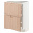 Доставка из Польши METOD / MAXIMERA sz stj 2fr/3szu, bialy/Frojered jasny bambus, 60x37 cm ИКЕА-09330299, ЕВРОИКЕА Калининград