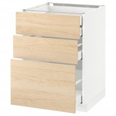 Доставка из Польши METOD / MAXIMERA sz stj 3fr/2n/sr/w szu, bialy/Askersund wzor jasny jesion, 60x60 cm ИКЕА-89215832, ЕВРОИКЕА Калининград