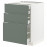 Доставка из Польши METOD / MAXIMERA sz stj 3fr/2n/sr/w szu, bialy/Bodarp szarozielony, 60x60 cm ИКЕА-19316797, ЕВРОИКЕА Калининград