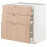 Доставка из Польши METOD / MAXIMERA sz stj 3fr/2n/sr/w szu, bialy/Frojered jasny bambus, 80x60 cm ИКЕА-09330223, ЕВРОИКЕА Калининград