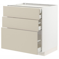 Доставка из Польши METOD / MAXIMERA sz stj 3fr/2n/sr/w szu, bialy/Havstorp bezowy, 80x60 cm ИКЕА-39426587, ЕВРОИКЕА Калининград