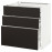 Доставка из Польши METOD / MAXIMERA Sz stj 3фр/2н/ср/нед, bialy/Kungsbacka antracyt, 80x60 cm ИКЕА-69211905, ЕВРОИКЕА Калининград