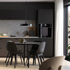Доставка из Польши ⭐⭐⭐⭐⭐ METOD / MAXIMERA sz stj 3fr/2n/sr/w szu, bialy/Nickebo matowy antracyt, 80x60 cm,ИКЕА-39498881, Евро Икеа Калининград