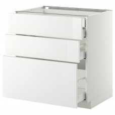 Доставка из Польши METOD / MAXIMERA sz stj 3fr/2n/sr/w szu, bialy/Ringhult bialy, 80x60 cm ИКЕА-39911687, ЕВРОИКЕА Калининград