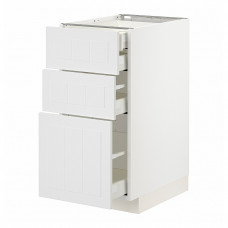 Доставка из Польши METOD / MAXIMERA sz stj 3fr/2n/sr/w szu, bialy/Stensund bialy, 40x60 cm ИКЕА-49409460, ЕВРОИКЕА Калининград