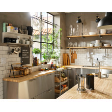 Доставка из Польши ⭐⭐⭐⭐⭐ METOD / MAXIMERA sz stj 3fr/2n/sr/w szu, bialy/Varsta stal nierdz, 60x60 cm,ИКЕА-49329835, Евро Икеа Калининград