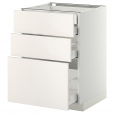 Доставка из Польши METOD / MAXIMERA sz stj 3fr/2n/sr/w szu, bialy/Veddinge bialy, 60x60 cm ИКЕА-49915897, ЕВРОИКЕА Калининград