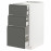 Доставка из Польши METOD / MAXIMERA sz stj 3fr/2n/sr/w szu, bialy/Voxtorp ciemnoszary, 40x60 cm ИКЕА-39304034, ЕВРОИКЕА Калининград