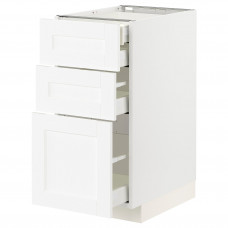 Доставка из Польши METOD / MAXIMERA sz stj 3fr/2n/sr/w szu, bialy Enkoping/bialy imitacja drewna, 40x60 cm ИКЕА-89473388, ЕВРОИКЕА Калининград