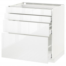 Доставка из Польши METOD / MAXIMERA sz stj 4fr/4szu, bialy/Ringhult bialy, 80x60 cm ИКЕА-29049973, ЕВРОИКЕА Калининград