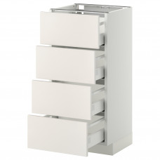 Доставка из Польши METOD / MAXIMERA sz stj 4fr/4szu, bialy/Veddinge bialy, 40x37 cm ИКЕА-39026301, ЕВРОИКЕА Калининград