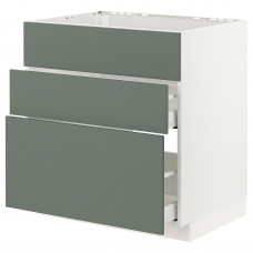 Доставка из Польши METOD / MAXIMERA sz stj zl+3fr/2szu, bialy/Bodarp szarozielony, 80x60 cm ИКЕА-09317523, ЕВРОИКЕА Калининград