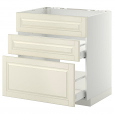 Доставка из Польши METOD / MAXIMERA sz stj zl+3fr/2szu, bialy/Bodbyn kremowy, 80x60 cm ИКЕА-39028041, ЕВРОИКЕА Калининград