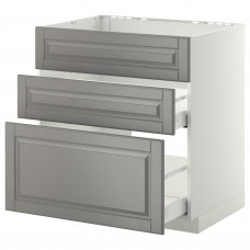 Доставка из Польши METOD / MAXIMERA sz stj zl+3fr/2szu, bialy/Bodbyn szary, 80x60 cm ИКЕА-69028054, ЕВРОИКЕА Калининград