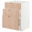 Доставка из Польши METOD / MAXIMERA sz stj zl+3fr/2szu, bialy/Frojered jasny bambus, 60x60 cm ИКЕА-09330256, ЕВРОИКЕА Калининград