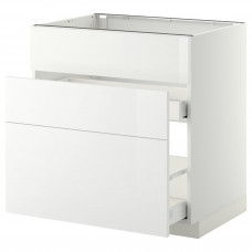 Доставка из Польши METOD / MAXIMERA sz stj zl+3fr/2szu, bialy/Ringhult bialy, 80x60 cm ИКЕА-79919771, ЕВРОИКЕА Калининград