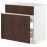 Доставка из Польши METOD / MAXIMERA sz stj zl+3fr/2szu, bialy/Sinarp brazowy, 80x60 cm ИКЕА-99404436, ЕВРОИКЕА Калининград