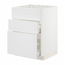 Доставка из Польши METOD / MAXIMERA sz stj zl+3fr/2szu, bialy/Stensund bialy, 60x60 cm ИКЕА-89409482, ЕВРОИКЕА Калининград