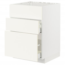 Доставка из Польши METOD / MAXIMERA sz stj zl+3fr/2szu, bialy/Vallstena bialy, 60x60 cm ИКЕА-69507186, ЕВРОИКЕА Калининград