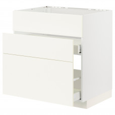 Доставка из Польши METOD / MAXIMERA sz stj zl+3fr/2szu, bialy/Vallstena bialy, 80x60 cm ИКЕА-99507175, ЕВРОИКЕА Калининград