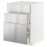 Доставка из Польши METOD / MAXIMERA sz stj zl+3fr/2szu, bialy/Varsta stal nierdz, 60x60 cm ИКЕА-39329874, ЕВРОИКЕА Калининград