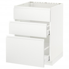 Доставка из Польши METOD / MAXIMERA sz stj zl+3fr/2szu, bialy/Voxtorp matowy bialy, 60x60 cm ИКЕА-19112677, ЕВРОИКЕА Калининград