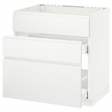 Доставка из Польши METOD / MAXIMERA sz stj zl+3fr/2szu, bialy/Voxtorp matowy bialy, 80x60 cm ИКЕА-19112111, ЕВРОИКЕА Калининград