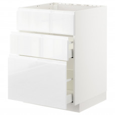 Доставка из Польши METOD / MAXIMERA sz stj zl+3fr/2szu, bialy/Voxtorp polysk/biel, 60x60 cm ИКЕА-19254978, ЕВРОИКЕА Калининград