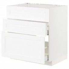 Доставка из Польши METOD / MAXIMERA sz stj zl+3fr/2szu, bialy Enkoping/bialy imitacja drewna, 80x60 cm ИКЕА-89473411, ЕВРОИКЕА Калининград