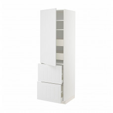 Доставка из Польши METOD / MAXIMERA w sz z pol/4 szu/drz/2 fr, bialy/Stensund bialy, 60x60x200 cm ИКЕА-39409347, ЕВРОИКЕА Калининград
