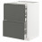 Доставка из Польши METOD / MAXIMERA sz stj 2fr/2n/sr/w szu, bialy/Voxtorp ciemnoszary, 60x60 cm ИКЕА-69306499, ЕВРОИКЕА Калининград