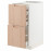 Доставка из Польши METOD / MAXIMERA sz stj 2fr/2n/sr/w szu, bialy/Frojered jasny bambus, 40x60 cm ИКЕА-49330235, ЕВРОИКЕА Калининград