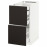 Доставка из Польши METOD / MAXIMERA W stj 2fr/2n/d/w, белый/Kungsbacka антрацит, 40x60 cm ИКЕА-29211912, ЕВРОИКЕА Калининград