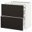 Доставка из Польши METOD / MAXIMERA W stj 2fr/2n/d/w, белый/Kungsbacka антрацит, 80x60 cm ИКЕА-89211914, ЕВРОИКЕА Калининград