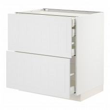 Доставка из Польши METOD / MAXIMERA sz stj 2fr/2n/sr/w szu, bialy/Stensund bialy, 80x60 cm ИКЕА-19409471, ЕВРОИКЕА Калининград
