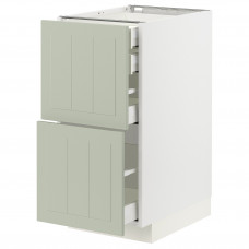 Доставка из Польши METOD / MAXIMERA sz stj 2fr/2n/sr/w szu, bialy/Stensund jasnozielony, 40x60 cm ИКЕА-29487232, ЕВРОИКЕА Калининград