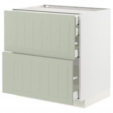 Доставка из Польши METOD / MAXIMERA sz stj 2fr/2n/sr/w szu, bialy/Stensund jasnozielony, 80x60 cm ИКЕА-99486267, ЕВРОИКЕА Калининград