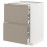 Доставка из Польши METOD / MAXIMERA sz stj 2fr/2n/sr/w szu, bialy/Upplov matowy ciemnobezowy, 60x60 cm ИКЕА-79491646, ЕВРОИКЕА Калининград